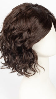 DARK CHOCOLATE ROOTED 4.33 | Darkest Brown Blended with Dark Auburn and Shaded Roots