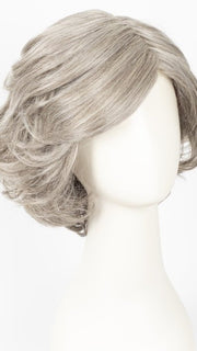 GF119 SILVER AND SMOKE | Light Brown With 80% Gray in Front Gradually Blended Into 50% Gray in Nape Area