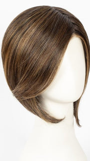 GF8-29SS HAZELNUT | Medium Brown With Ginger Red Highlights & Dark Brown Roots