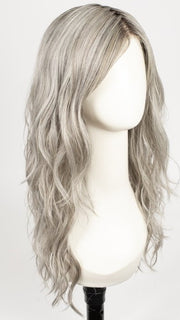 SILVER-BROWN-MR | Micro Root that transcends into Silver, Grey and Honey Brown Tones
