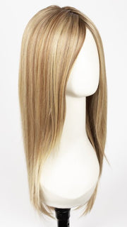 14/26/R10 | Red Blonde with Gold Blonde Highlights and Light Brown Roots