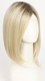 613/1001/R18 | Vanilla Blonde Platinum White Blend Rooted Ash Brown 
