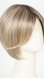 36/25/23/R6 MOON DUST | Dark salt and pepper base with blended golden blonde and cool platinum tones, shaded with Dark Roots