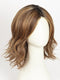 MOCHA WITH CREAM | Light Ash Brown with Caramel Brown and Medium Honey Blonde, Dark Brown Roots