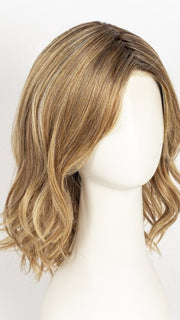 SUGAR COOKIE WITH HAZELNUT | Rich Dark Chocolate Root with a blend of Golden Blonde, Honey Blonde, Natural Medium Blonde, and Pure Blonde Highlights