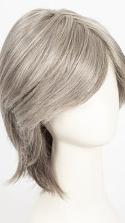 RL119G SILVER AND SMOKE | Light Brown with 80% Gray in Front Gradually into 50% Gray Towards the Nape
