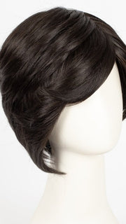 RL2/4 OFF BLACK | Black Evenly Blended with Dark Brown Highlights