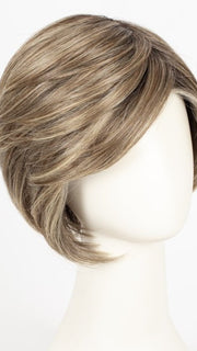 RL12/22SS SHADED CAPPUCCINO | Light Golden Brown Evenly Blended with Cool Platinum Blonde Highlights with Dark Roots
