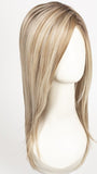 CHAMPAGNE ROOTED 24.25.20 | Lightest Ash Blonde and Lightest Golden Blonde with Light Strawberry Blonde Blend and Shaded Roots