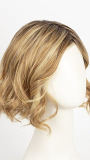 SUGAR COOKIE WITH HAZELNUT | Rich Dark Chocolate Root with a blend of Golden Blonde, Honey Blonde, Natural Medium Blonde, and Pure Blonde Highlights