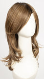 TOBACCO ROOTED 8.27.26 | Medium Brown, Dark Strawberry Blonde, and Light Golden Blonde Blend with Shaded Roots