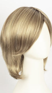 SUGAR CANE R | Rooted Platinum Blonde and Strawberry Blonde evenly blended base with Light Auburn highlight