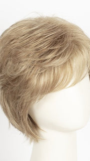 SUGAR CANE R | Rooted Platinum Blonde and Strawberry Blonde evenly blended base with Light Auburn highlight