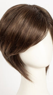 MARBLE-BROWN-R | Medium Brown Evenly Blended with Light Honey Brown With Dark Roots