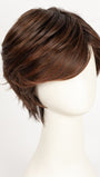 AUBURN ROOTED 33.130.4 | Dark Auburn, Deep Copper Brown, and Darkest Brown Blend with Shaded Roots