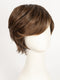 CHOCOLATE ROOTED 830.27.6 | Medium and Dark Brown with Light Auburn and Dark Strawberry Blonde Blend with Shaded Roots