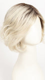 LIGHT CHAMPAGNE ROOTED 23.25.24 | Lightest Pale Blonde and Lightest Golden Blonde with Lightest Ash Blonde Blend and Shaded Roots