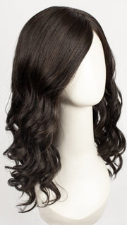 RL2/4 OFF BLACK | Black Evenly Blended with Dark Brown Highlights