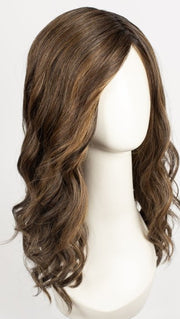 RL8/29SS SHADED HAZELNUT | Warm Medium Brown Evenly Blended with Ginger Blonde with Dark Roots