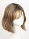 MOCHA WITH CREAM | Light Ash Brown with Caramel Brown and Medium Honey Blonde, Dark Brown Roots
