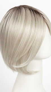 RL16/22SS SHADED ICED SWEET CREAM | Pale Blonde with Slight Platinum Highlighting with Dark Roots