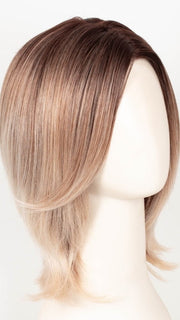MELTED-MARSHMALLOW | Subtly Warm Dark Sandy Blonde Blend with Medium Brown Roots and Light Ash Blonde Tips and Highlights