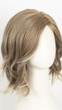 ICE-BLOND | Ashy Blond Base with White Gold Tips and Highlights on face