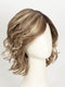 RH12/26RT4 | Light Brown with Chunky Golden Blonde Highlights and Dark Brown Roots