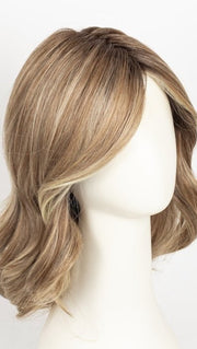 RL14/22SS SHADED WHEAT | Dark Blonde Evenly Blended with Platinum Blonde with Dark Roots