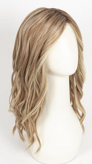 RL14/22SS SHADED WHEAT | Dark Blonde Evenly Blended with Platinum Blonde with Dark Roots