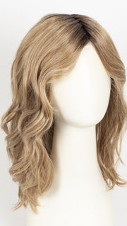 GF14-22SS WHEAT | Dark Blonde Evenly Blended with Platinum Blonde with Dark Roots