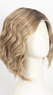 GF14-22SS WHEAT | Dark Blonde Evenly Blended with Platinum Blonde with Dark Roots