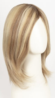 12FS12 MALIBU BLONDE | LIght Gold Brown, Light Natural Gold Blonde, Pale Natural Gold-Blonde Blend, Shaded with Light Gold Brown