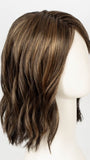 AMARETTO CREAM | Dark Brown roots with overall Medium Brown base with Honey Blonde highlights