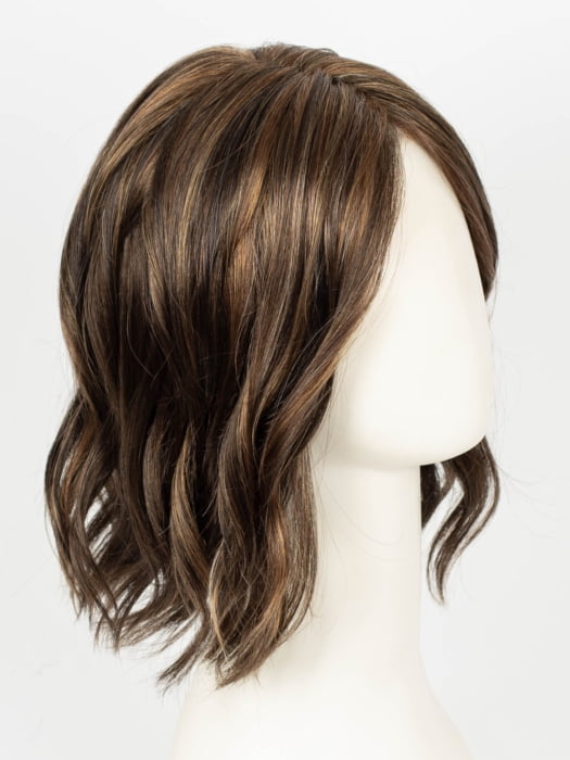 CHOCOLATE CARAMEL | Medium Brown with Soft Red and Blonde highlights