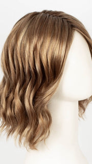 CREAMED COFFEE | Medium Brown roots and base with Cinnamon and Golden Blonde highlights