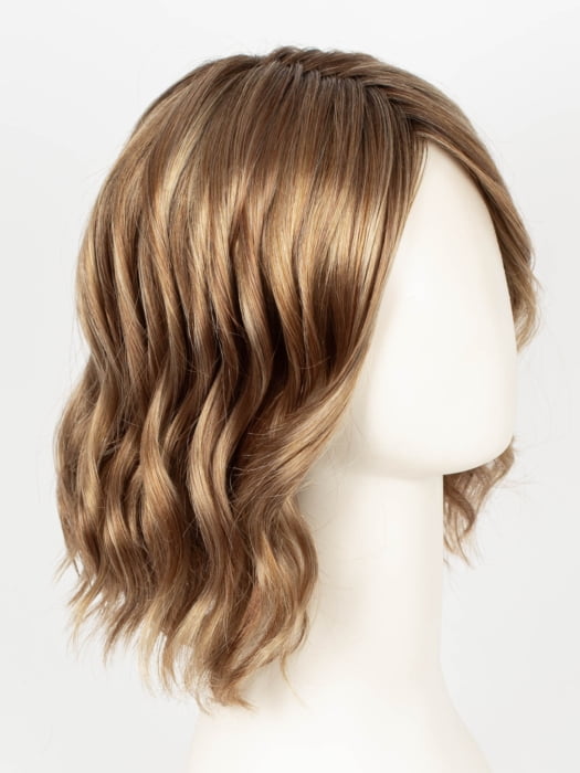 CREAMED COFFEE | Medium Brown roots and base with Cinnamon and Golden Blonde highlights