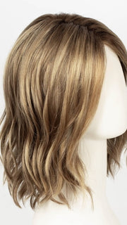 TOASTED SESAME | Medium Brown roots with overall Warm Cinnamon base and Golden Blonde hightlights