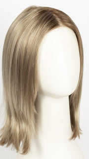 12FS8 SHADED PRALINE | Light Gold Brown, Light Natural Gold Blonde & Pale Natural Gold-Blonde Blend, Shaded with Medium Brown