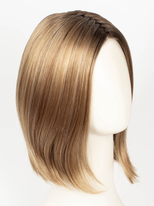 14/26S10 SHADED PRALINES N' CREAM | Light Gold Blonde & Medium Red-Gold Blonde Blend, Shaded with Light Brown