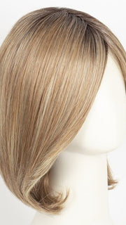 RL14/22SS SHADED WHEAT | Dark Blonde Evenly Blended with Platinum Blonde with Dark Roots