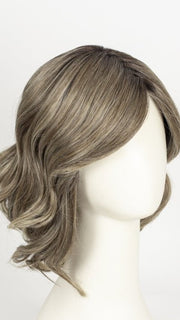 RL12/22SS SHADED CAPPUCCINO | Light Golden Brown Evenly Blended with Cool Platinum Blonde Highlights with Dark Roots