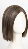 DARK BROWN HL | A Blend of Dark Brown, Strawberry Light Auburn and Soft Chunky Medium and Dark Blonde Highlights.