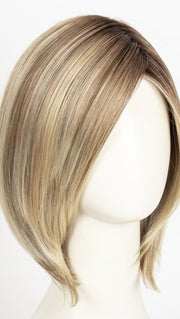 RAW SUGAR BLONDE | A Neutral Light Blonde, Honey Blonde, Pale Gold Blonde, with a base of Light Brown Low Lights featuring a Medium Root Color
