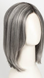SALT-&-PEPPER-MR | A 50/50 Blend of Deep Charcoal Grey and Light Alabaster Grey Tones with a Micro Root