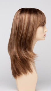 CREAMED COFFEE | Medium Brown roots and base with Cinnamon and Golden Blonde highlights