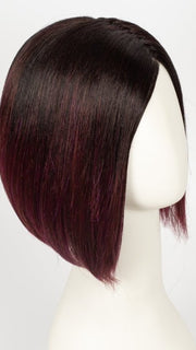 PLUMBERRY-JAM | Medium Plum with Dark roots with mix of Red/Fuschia