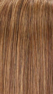 4/27/30 GERMAN CHOCOLATE | Darkest Brown Evenly Blended and Tipped with Light Red-Gold Blonde and Red-Gold Blend