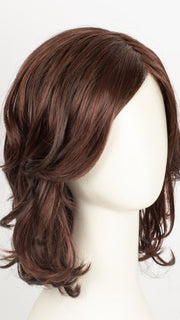 BURNT-CHILI | Dark Brown with Copper Red, Rusty Red, and Cherry Red Blended Highlights