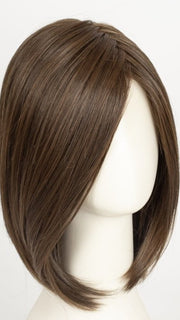 RL6/8 DARK CHOCOLATE | Medium Brown Evenly Blended with Warm Medium Brown